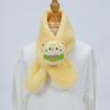 Cute Cartoon Panda Plush Scarf for Kids - Windproof & Thickened Winter Neck Warmer