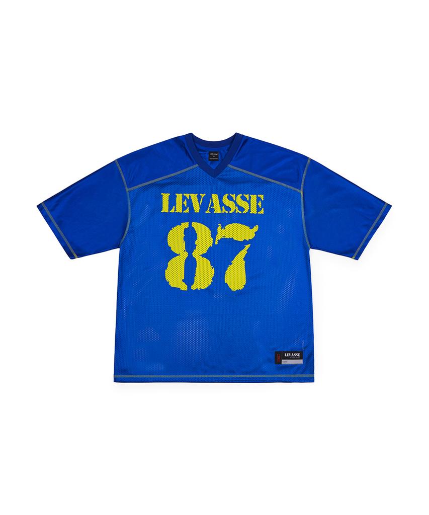 Leubase Mesh Rugby Shirt – Blue