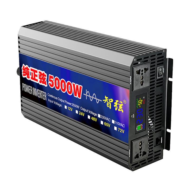 Zhi Xian Universal Pure Sine Wave Inverter: 12V/24V/48V/60V to 220V High Power