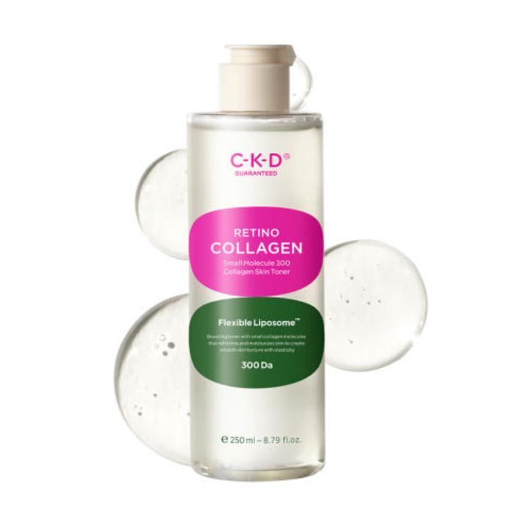 

CKD Тонер для текстуры кожи Retino Collagen | Уход с коллагеном 300 Да и ретинолом 250 мл 250ml
