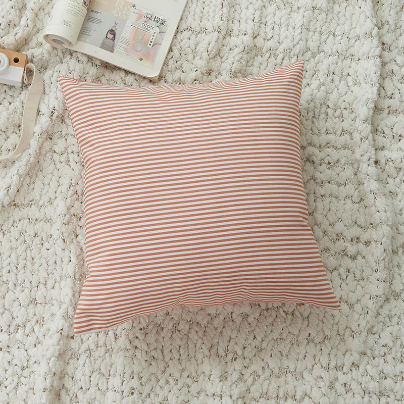 Neue Halloween Polyester-Baumwolle Kariert Gestreift Einfarbig Kissenbezug Kissenhülle Enthält Keine Füllung