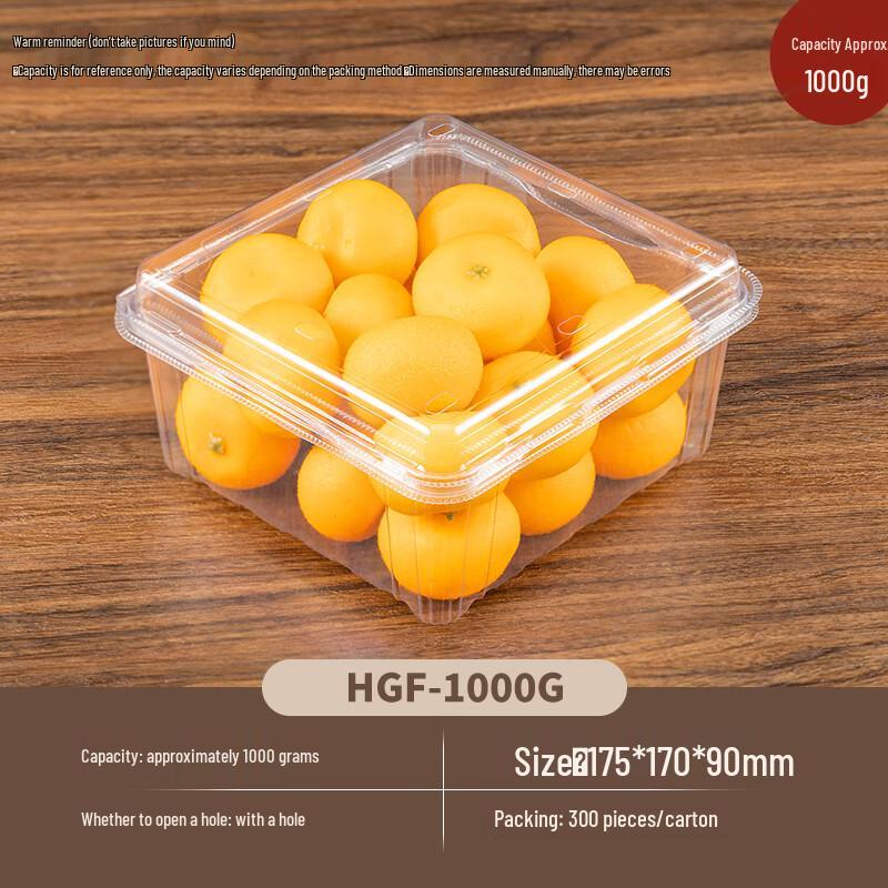 Disposable Transparent Fruit Container