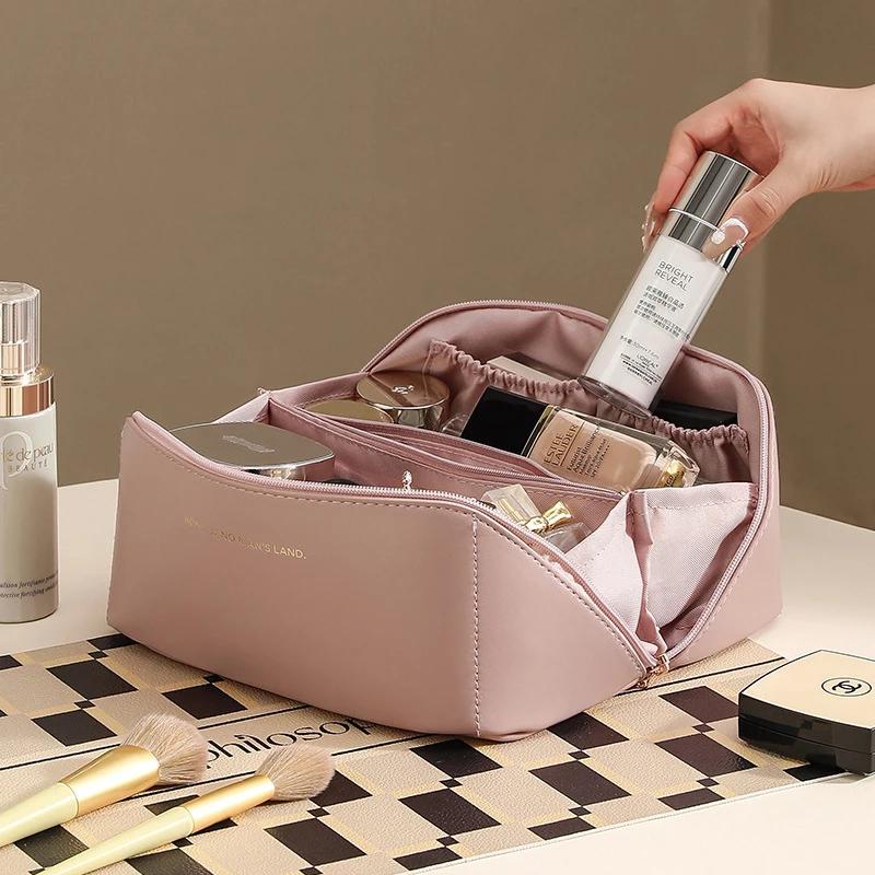 Cosmetics Storage Bag, Large Capacity, Portable, Ins, High-end, Internet Famous, New Travel Cosmetics, Toiletries Storage Bag