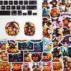 50 Halloween Halloween Pumpkin Witch Sticker Sticker Shein Horror Sticker
