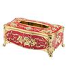 A European Tissue Box Restaurant Napkin Extraction Box Desktop Storage Box
