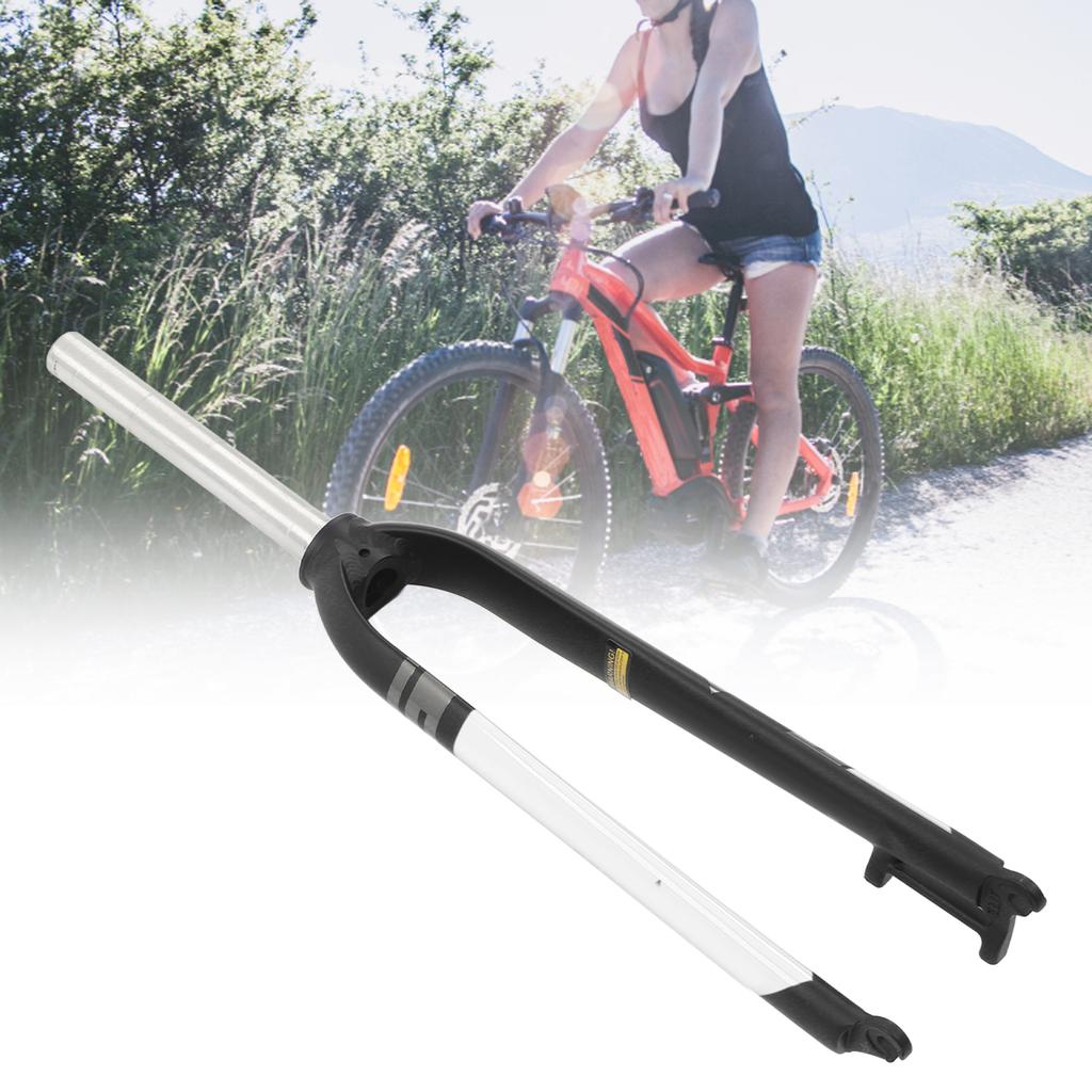 Bike Front Fork Aluminium Alloy Straight Tube     Fork for Mountain Bike
