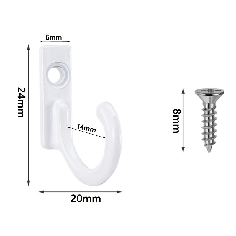 Wall Mounted Hooks Vintage Door Back Wall Hooks Robe Coat Hat Hanger Holders Key Bag Storage Hook Kitchen Bathroom Organizer