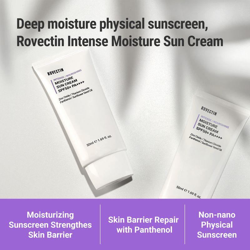 ROVECTIN Intense Moisture Sun Cream SPF50+ PA++++