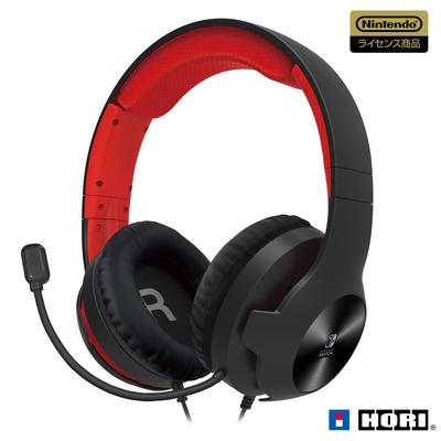 Licensed Hori 4961818031579 Wired Gaming Headset Standard with Mixer for Nintendo Switch Red Nintendo Switch Online Voice [Nintendo Product] [Supports