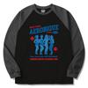 Seupeullaesikodeu Raglan Long Sleeve Black - Aerobique Video Club