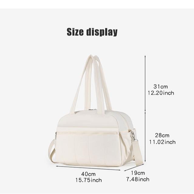 Borsa da Viaggio Duffel da Donna con Scomparti Umido/Secco, Borsa da Palestra da Cabina