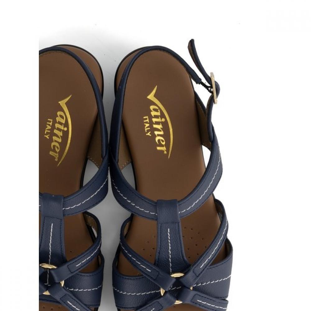 VAINER Women S Comfort SandalS Navy C135a