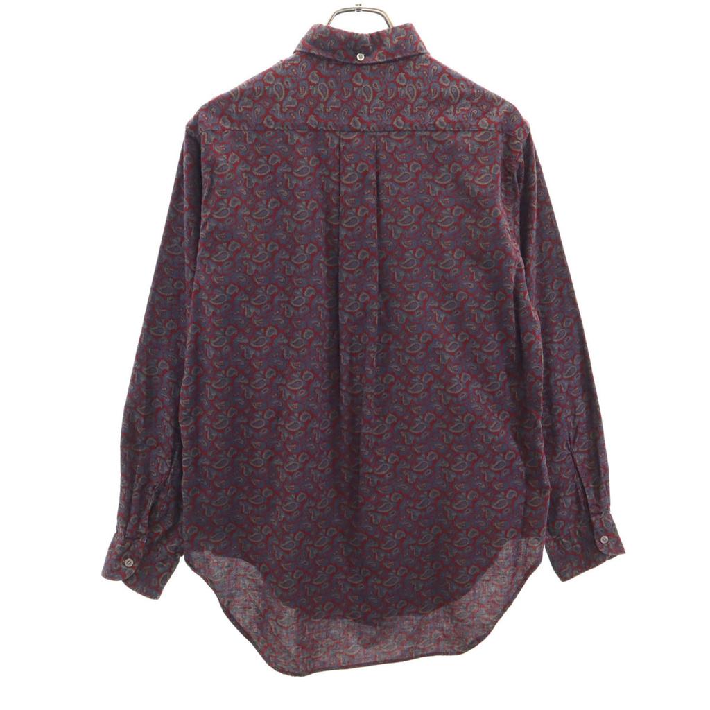 McGregor 60s Vintage Made in USA Paisley Pattern Long sleeve Button down shirt Men's Used