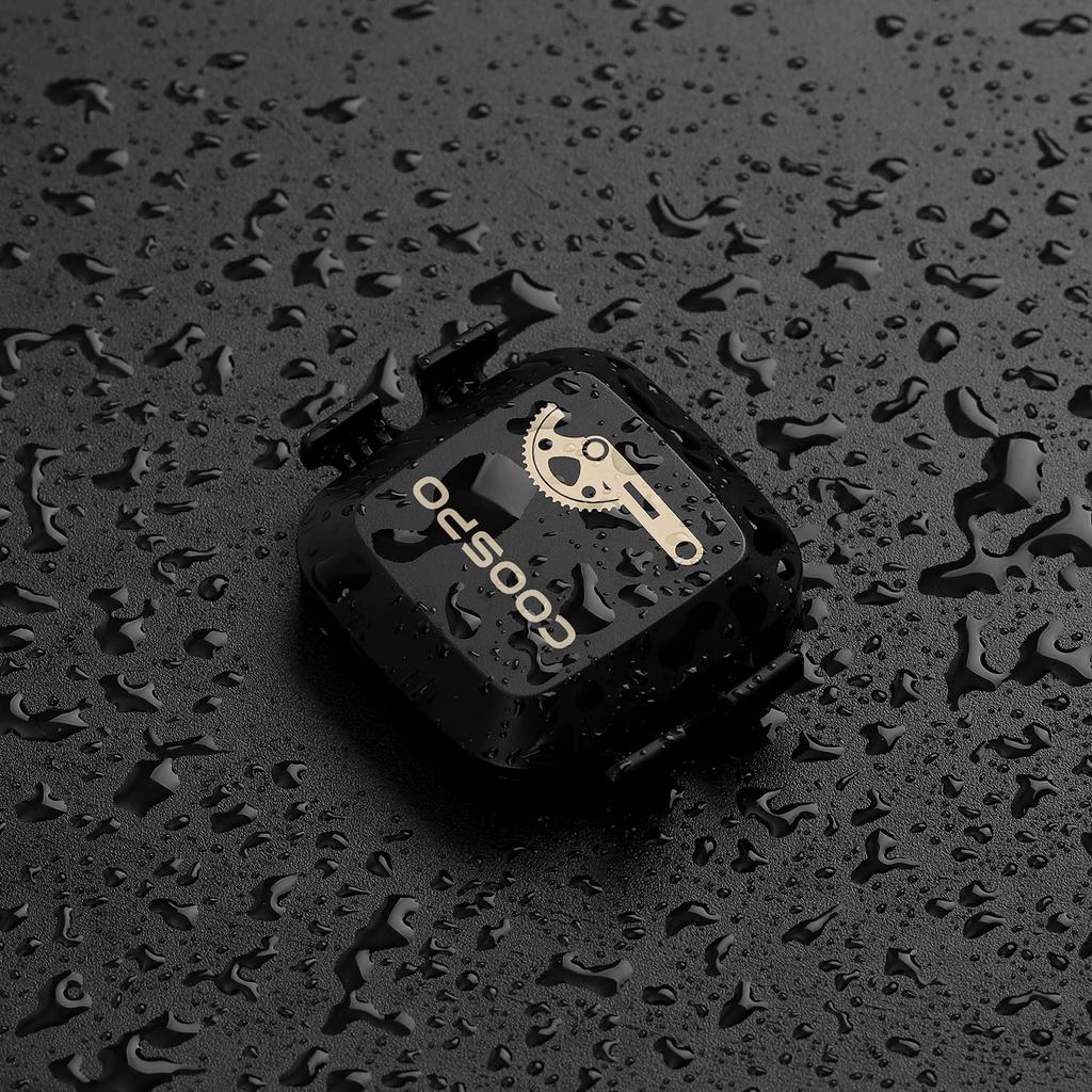 COOSPO Trittfrequenz- Geschwindigkeitssensor Bluetooth-kompatible Verbindung für Fahrradcomputer Fahrradzubehör IP67 Wasserdicht Japanische Bedienungsanleitung enthalten