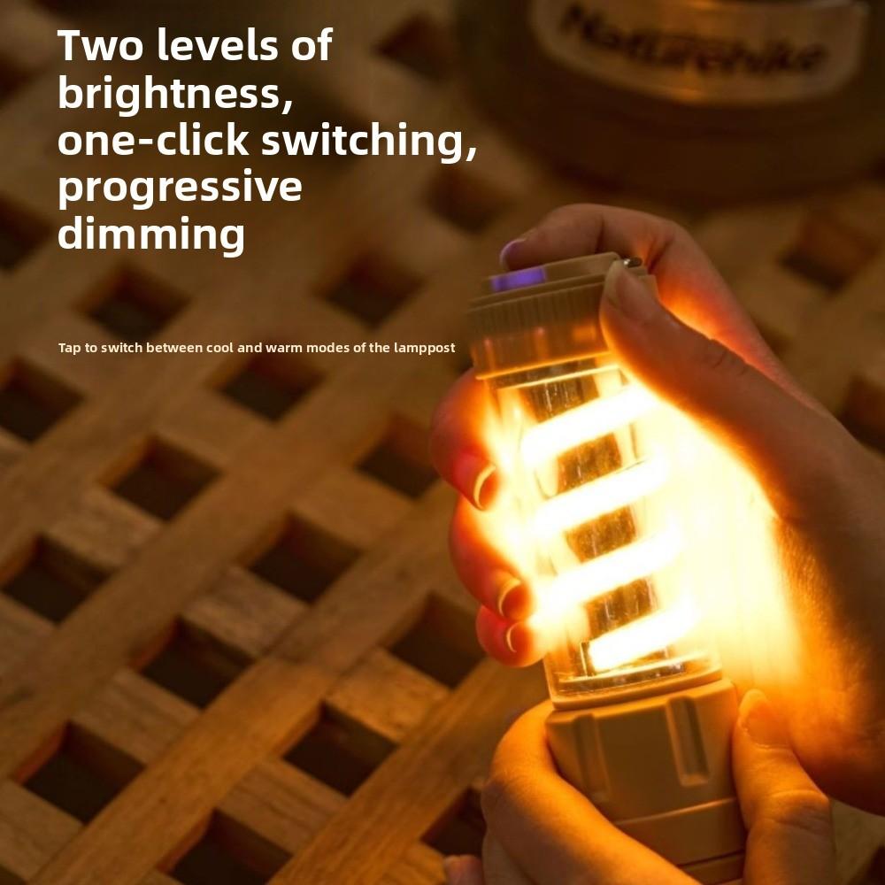 USB Rechargeable Folding Lamp LED Portable Lantern Lightweight Flashlight  Outdoor