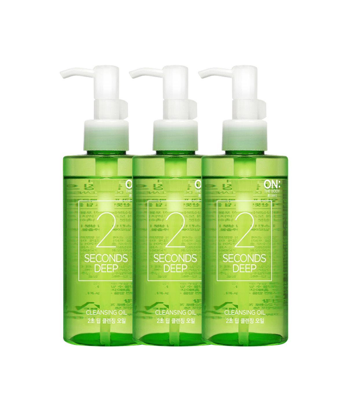 3 x 2-Second Deep Cleansing Oil 200ml