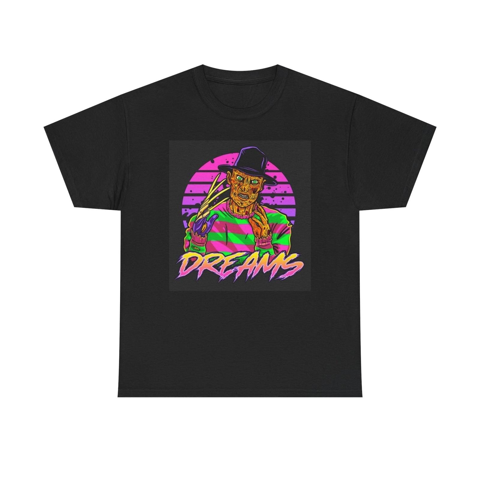 Men s and Women s T-shirts Freddy Krueger Dreams XXXXL