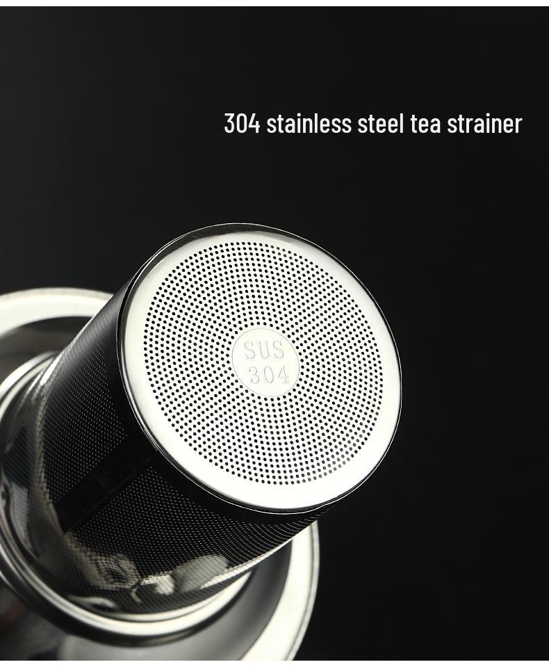 2026 Thickened Glass Teapot with Integrated Infuser – High-Temperature Resistant for Home Brewing