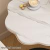 Double-Layer Flower Bedside Table Multifunctional Small Side Table For Sofa Couch Home Use