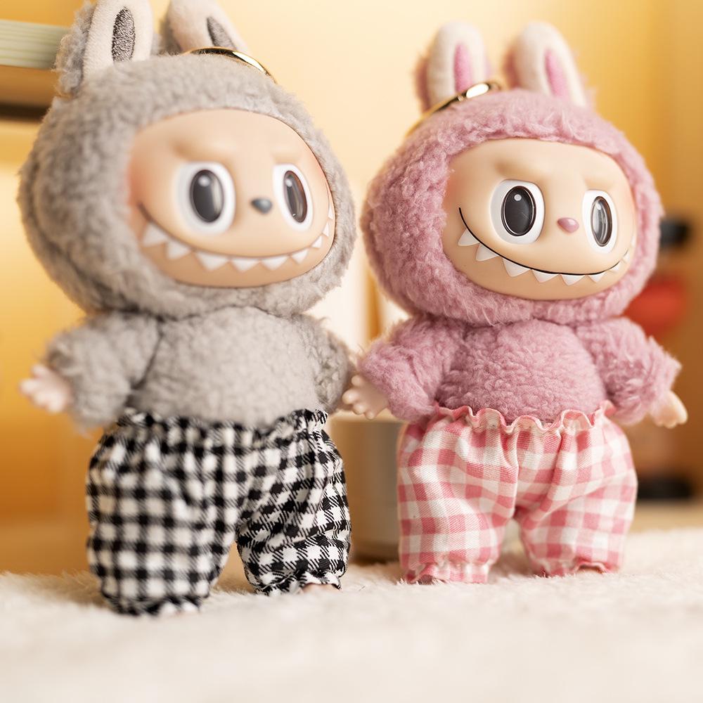 Labubu Doll Clothes: Versatile Bloomers for Plush Toy - Pumpkin Pants Design