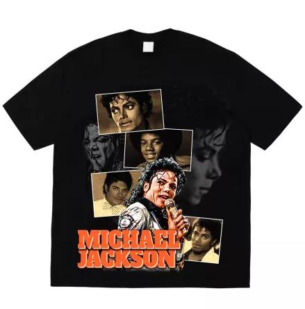 Short Sleeve Cotton Man Clothing Piano Beat It Michael Jackson Mtv Video Retro T-shirt Plus Size Unisex Best Selling tops tees