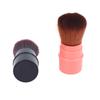 Retractable Single Blush Brush Loose Powder Setting Brush With Cover Portable Multi-Functional Makeup Tool