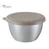 Reusable Dressing Containers for Work Stainless Steel Sauce Cup with Silicone Lid, Small Easy Clean Kids Condiment Container, Dipping Bowl Travel And