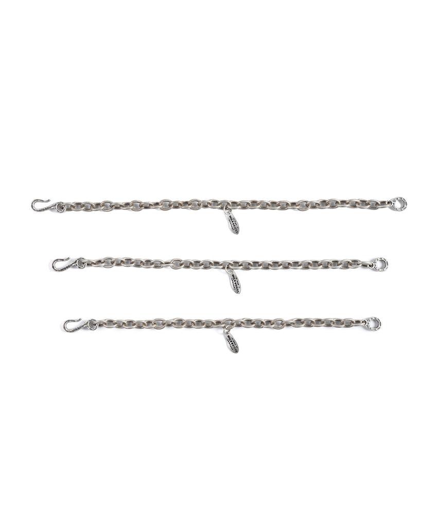 Wild Bricks Bd Link Chain Bracelet (Silver)
