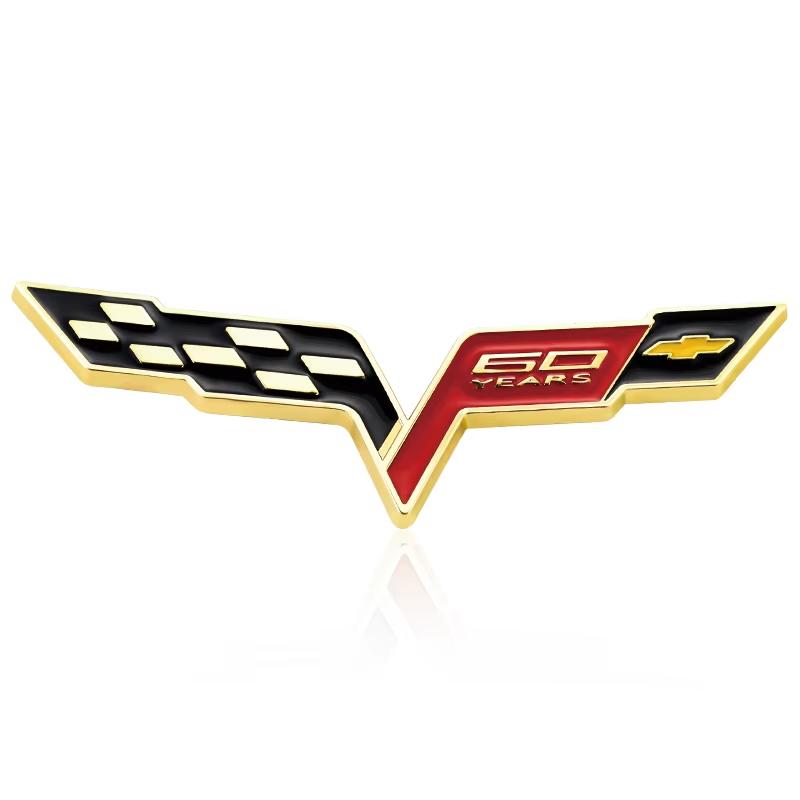 3D Metal Car Emblem Badge Sticker Decoration For Chevrolet Cruze Sonic Silverado Corvette Trax Camaro Captiva Suburban Equinox