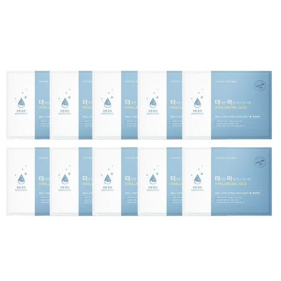Nature Republic The Good Mind Mask Sheet - Hyaluronic Acid (10 Sheets)