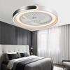 Ceiling Fan with Light - Pendant Light Fixture for Bedroom & Dining Room, Japanese & US Standard