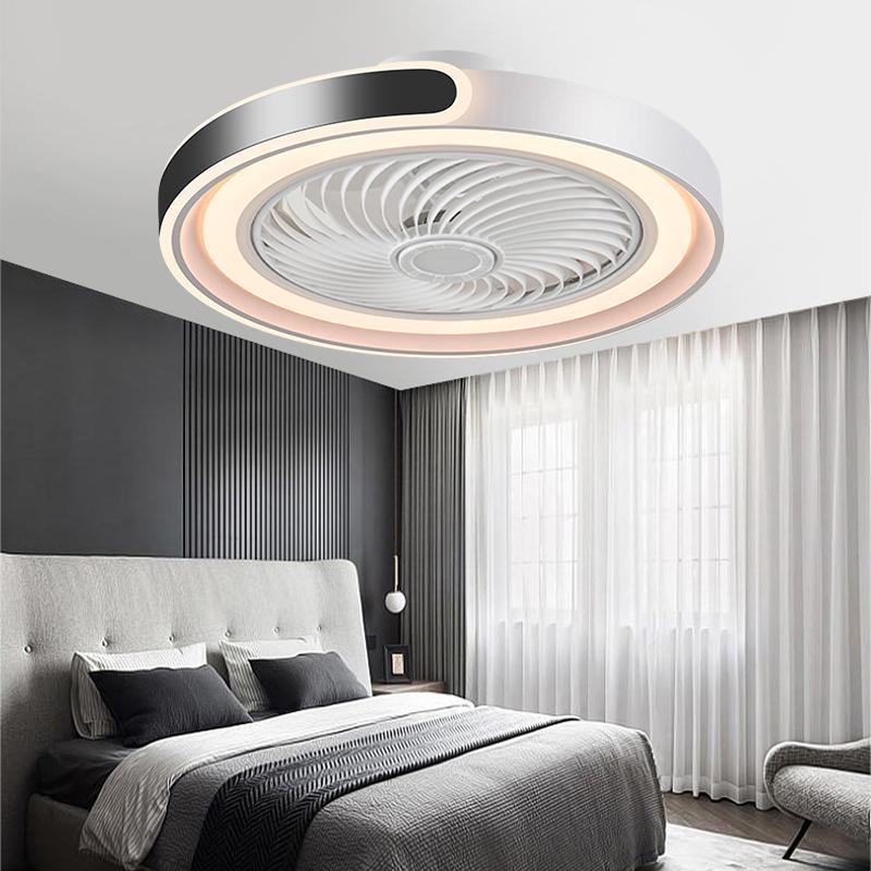 Ceiling Fan with Light - Pendant Light Fixture for Bedroom & Dining Room, Japanese & US Standard