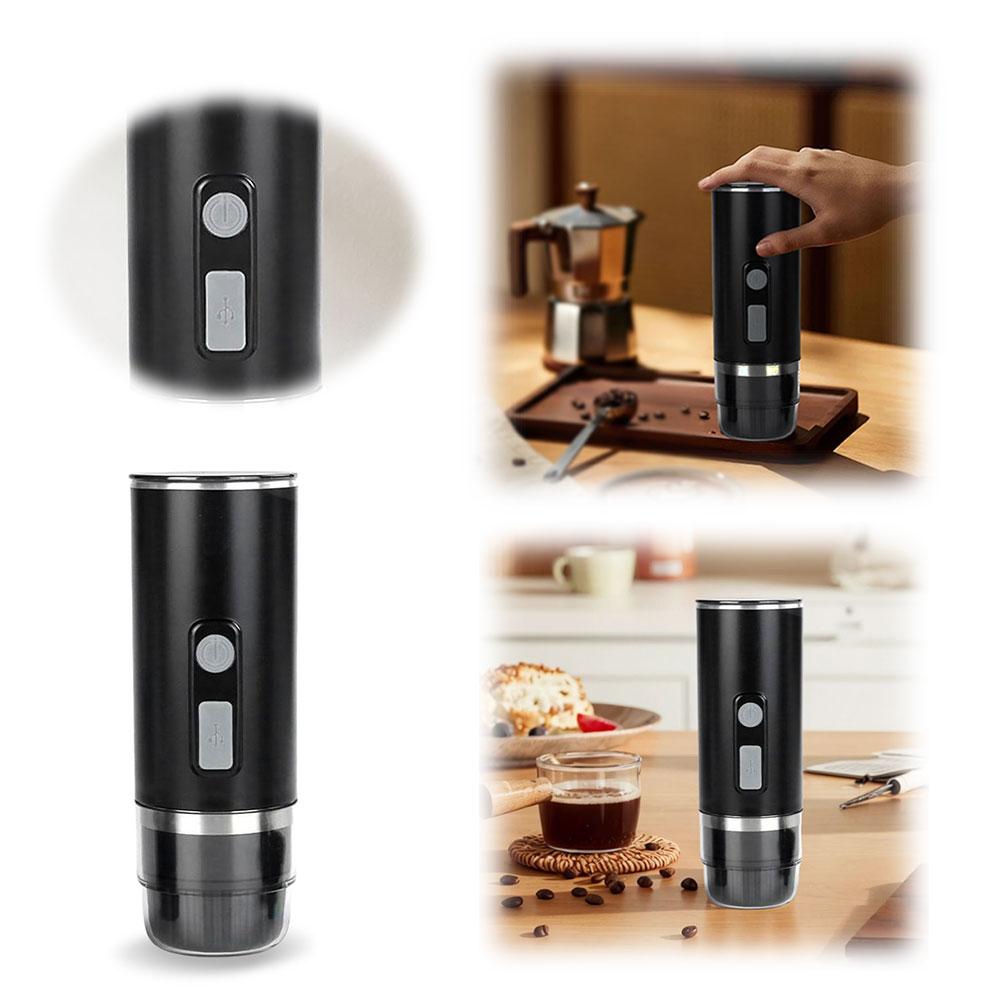 3-in-1 Expresso Coffee Maker Fit for Nespresso Dolce Gust Capsule/Powder Electric Coffee Pot for Car & Home Camping Travel