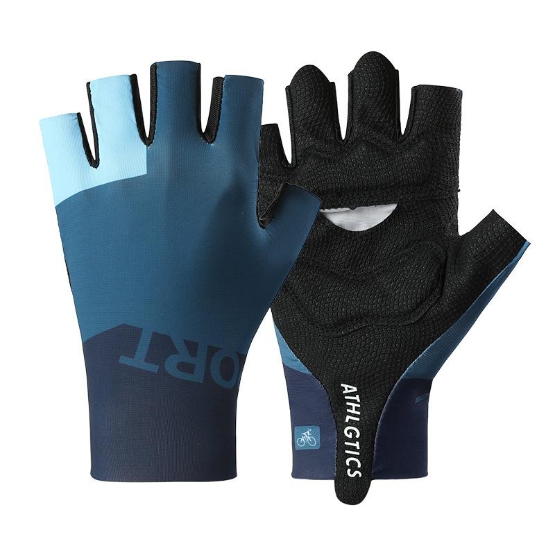 

Sports and Fitness Cycling Gloves for Men and Women Outdoor Anti slip Lifting Single Bar Training Thin Half Finger Anti Calendering Gloves XL
