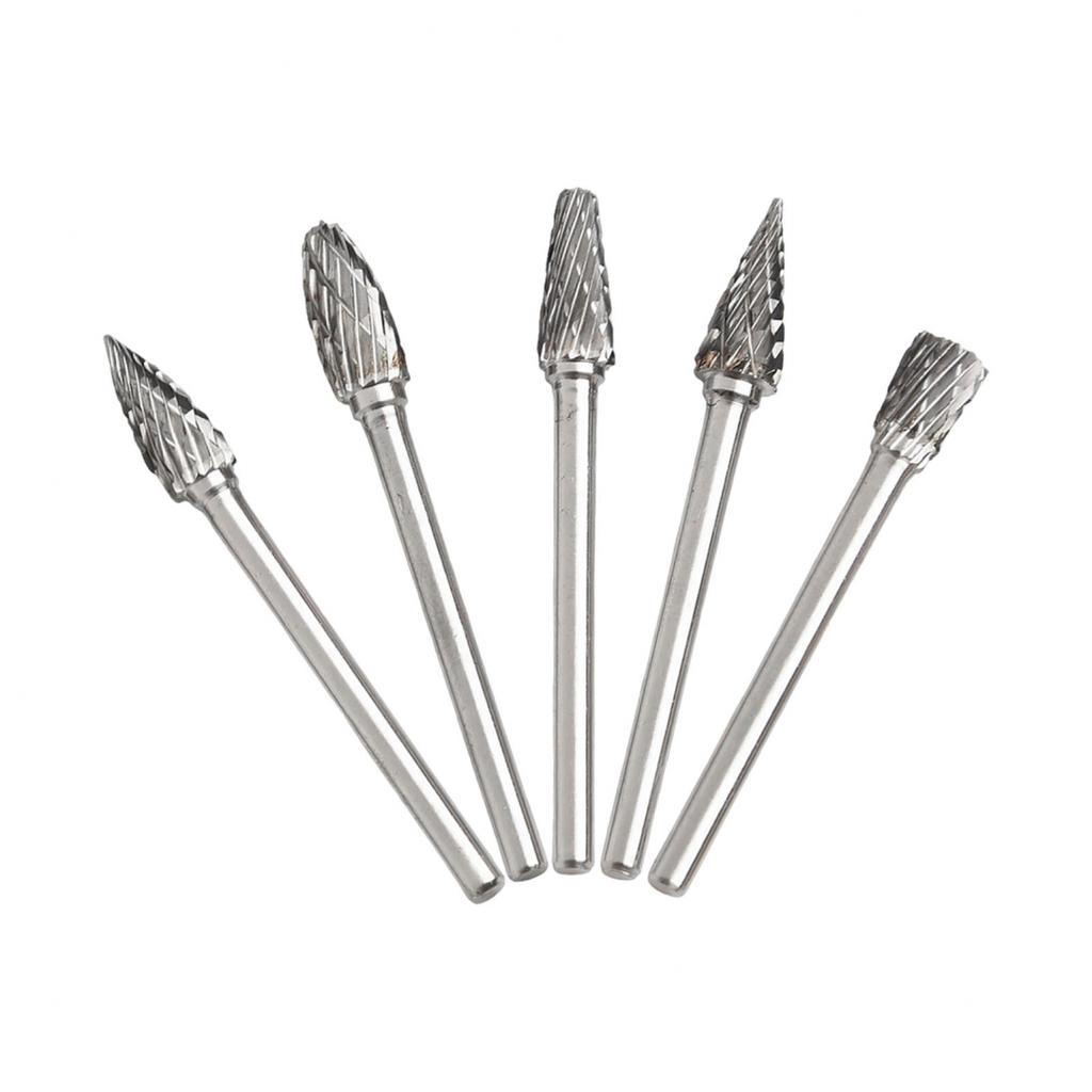 Multi Purpose 10 Piece DIY Grinding Head Set Carbide Steel DoubleCut Grinders