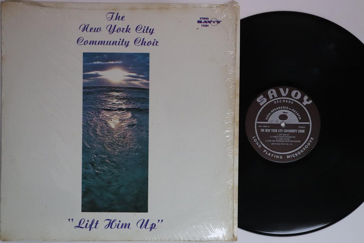 

LP Record NEW YORK CITY COMMUNITY CHOIR Lift Him Up MG14384 SAVOY US SoulFunk Used