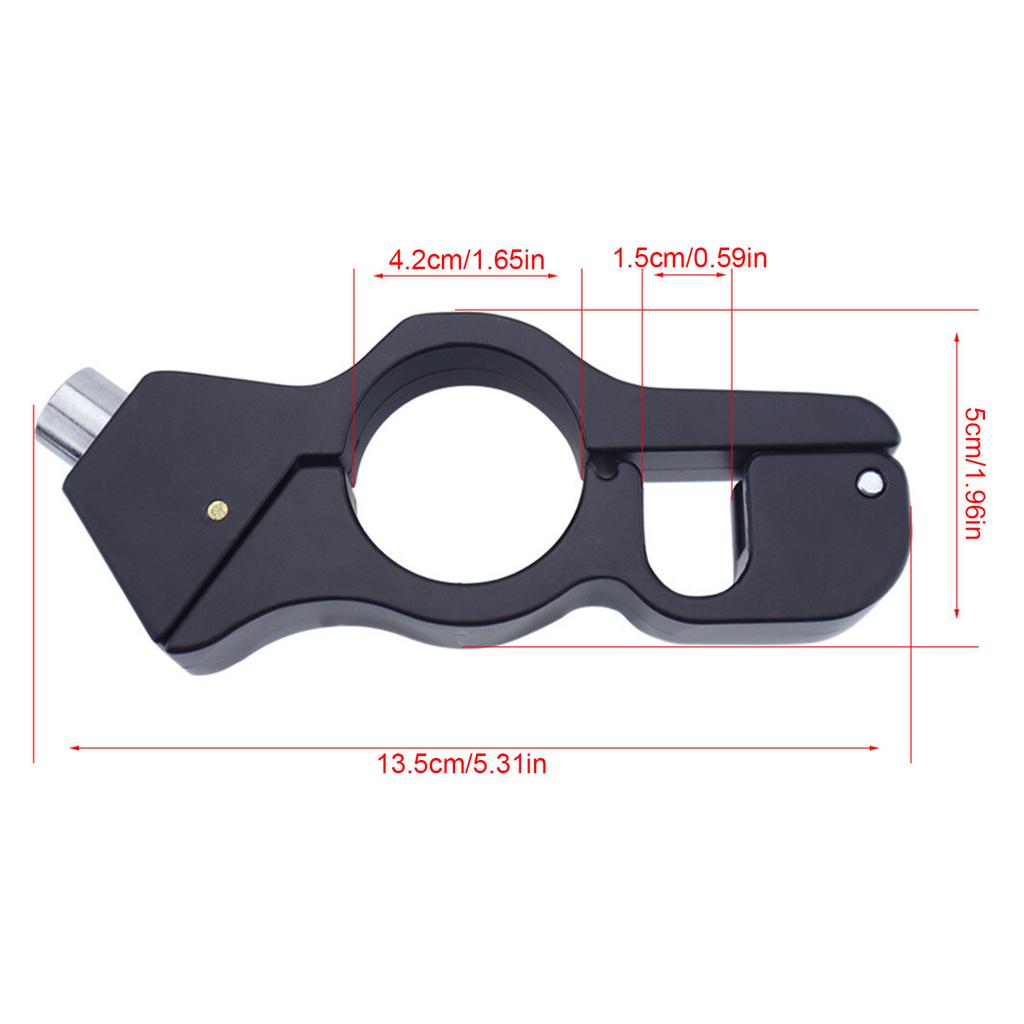 Blocca acceleratore Antifurto per Moto Bici Blocca Manubrio Freno per Scooter Bicicletta Sicurezza Robusto Universale