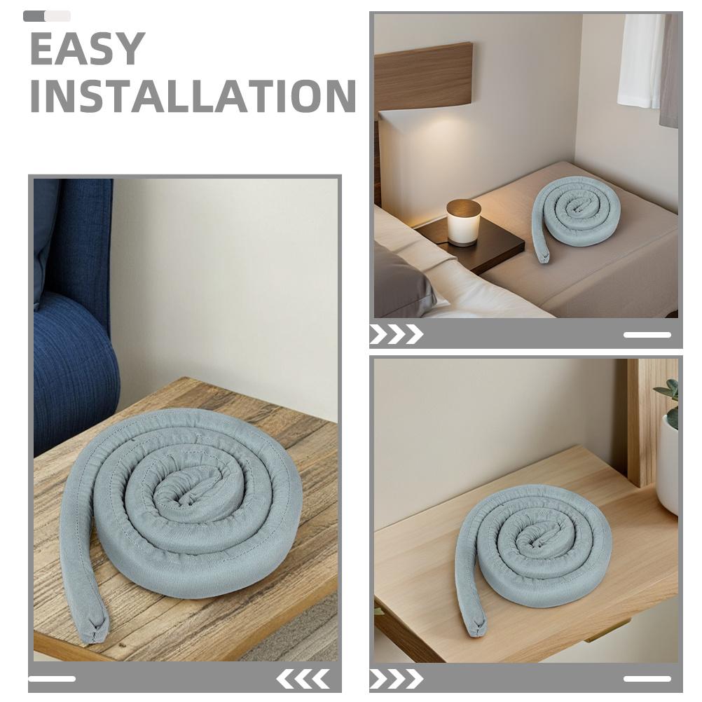 3pcs Bed Mattress Gap Filler Soft Wedge Insert For Bed Space Safety Mattress Extender Wall Sofa Crack Filler Home Storage