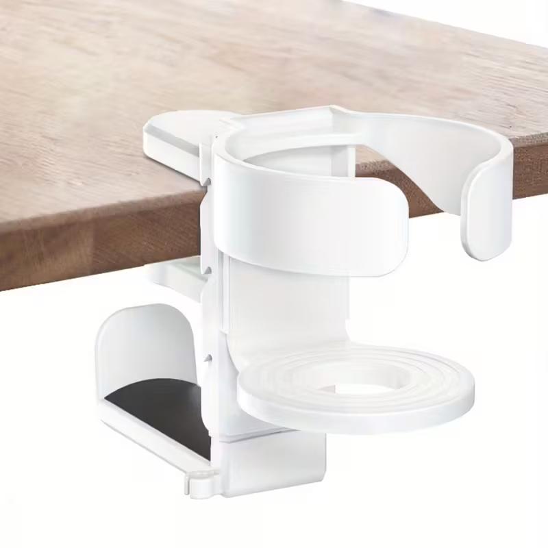 2-In-1 Desktop Cup Holder And Headphone Stand, Made Of Sturdy Abs Material, Gaming Headphone Stand And Cup Holder