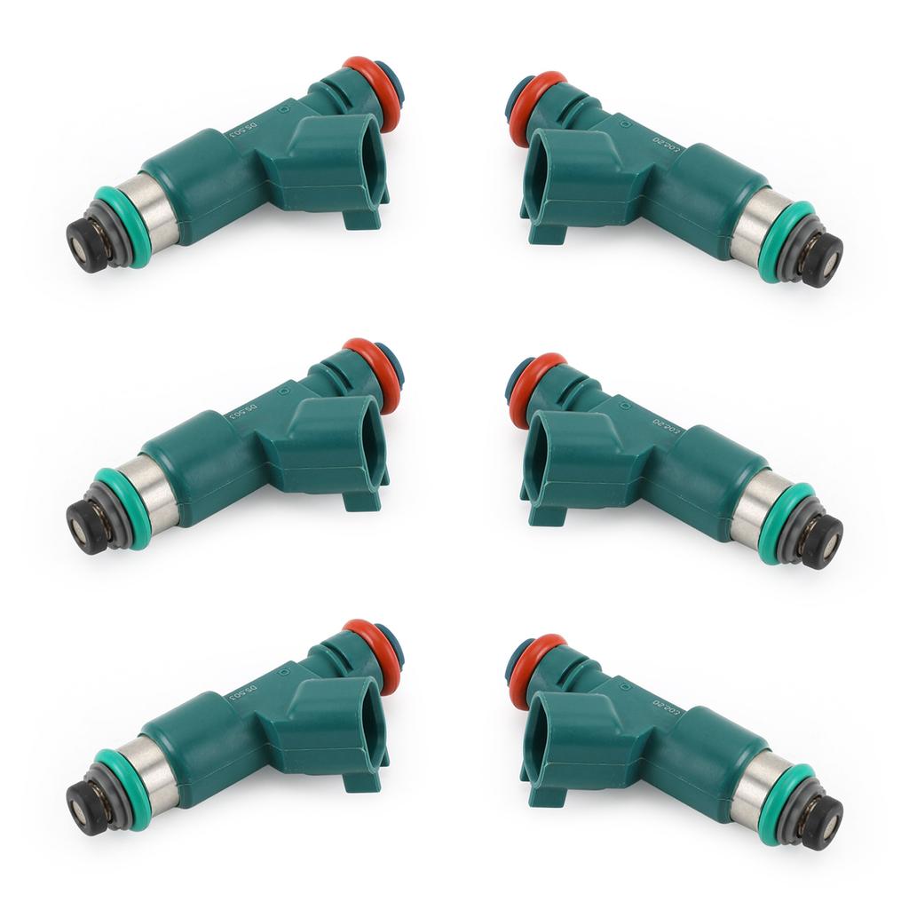 6PCS Fuel Injectors 30777501 Fit for Volvo S80 2007-2014 6G9N-AB