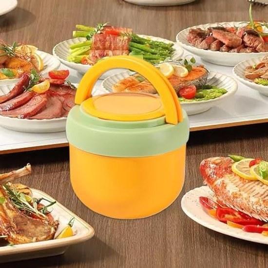 Flask Vacuum Insulated Soup Food -Stainless Steel Thermal Wide Mouth Portable Leak Proof Container School Office Picnic Travel Lunch Box Warm Meals Go