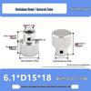Stainless Steel Handwheel Handle for M3-M6 Adjustable Aluminum Alloy Nut Fixture Slide Table