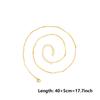 1/5/10PCS Wholesale Middle Cross Chain Necklaces For Women Men Simple Jewelry On The Neck Stainless Steel Chains Thin Girl Colar