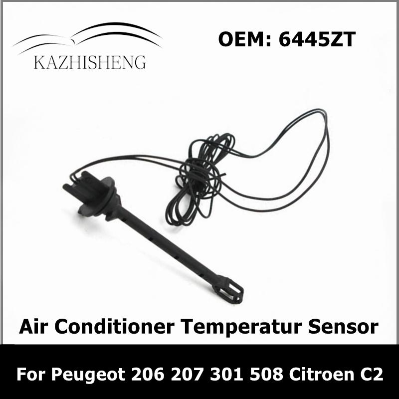for Peugeot 206 207 301 508 Citroen C2 Evaporator Air Conditioner Interior Temperatur Sensor 6445ZT Car Accessories
