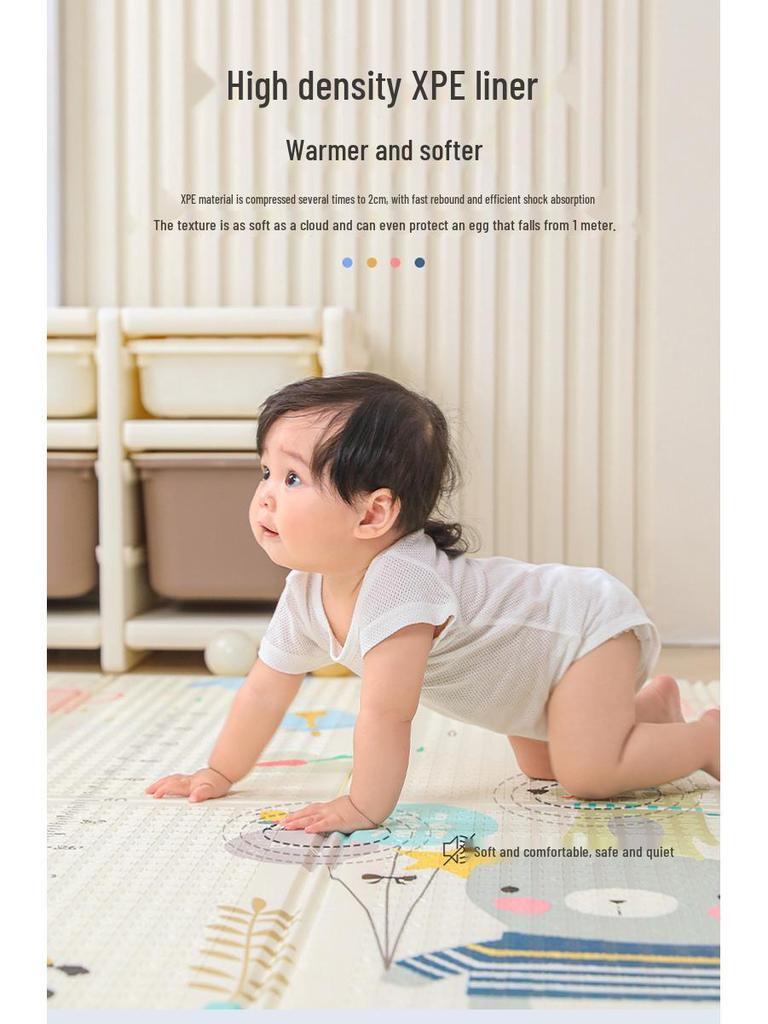 XPE Foldable Thick Baby Crawling Mat for Home and Living Room