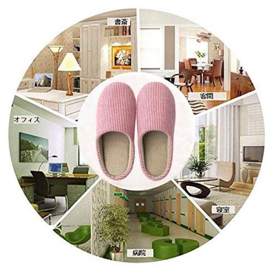 Yoertemy Winter Perfect for Room Washable of Slippers, Stylish, Washable, Guests, Winter, Non-Slip, Quiet, Cushioned, Comfortable, Lightweight,