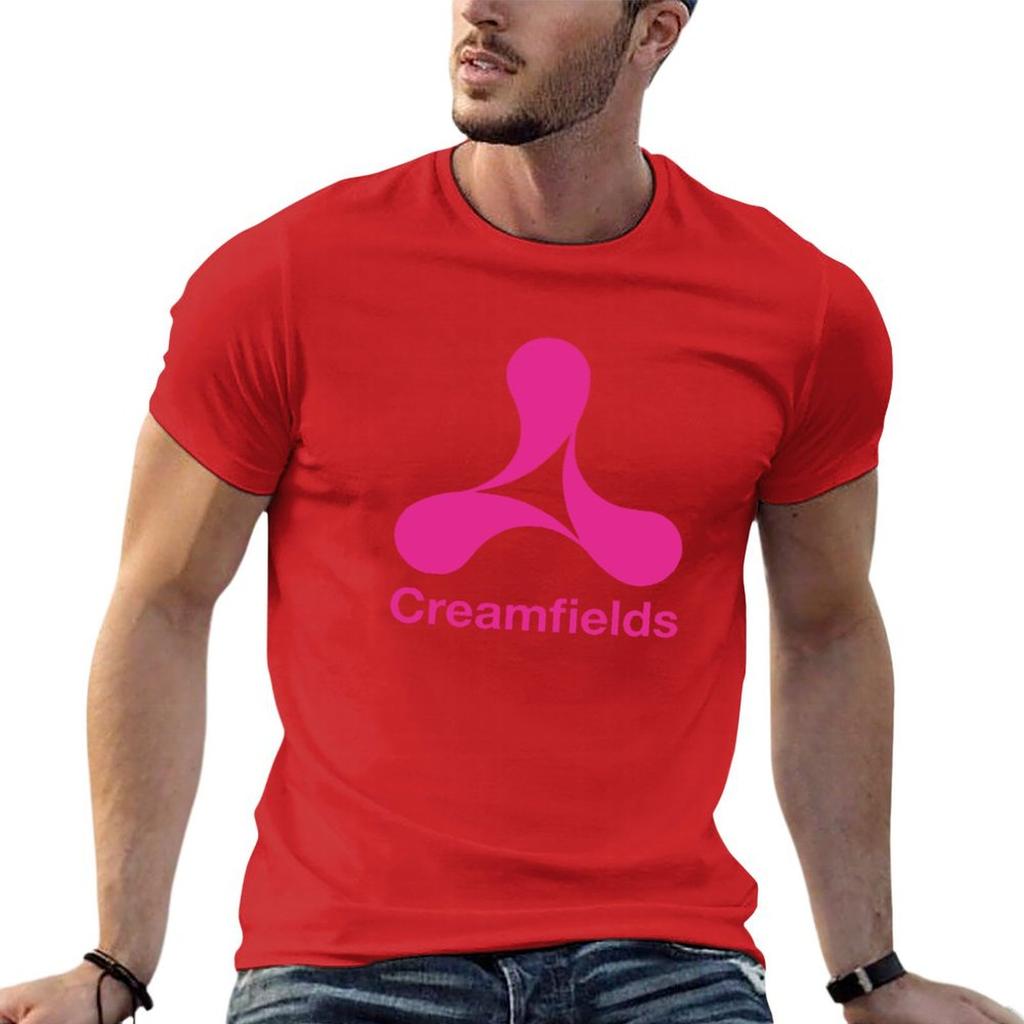 Creamfields Tanz- und Musikfestival T-Shirt T-Shirts Grafik T-Shirt Vintage Neue Ausgabe T-Shirts Herren