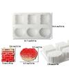 Chinese Style 3D Pudding Mold Silicone Chocolate Mold BPA Free Mousse Mould  Wedding Pastry