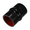 X AUTOHAUX 1pcs 60mm/2.36" 102mm/4.02" Length Black Red Car Silicone Hose Hump Hose Hose Universal