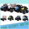 High-quality Alloy Car Racing Cars Bigfoot Tall Series Portable Children's Toys
